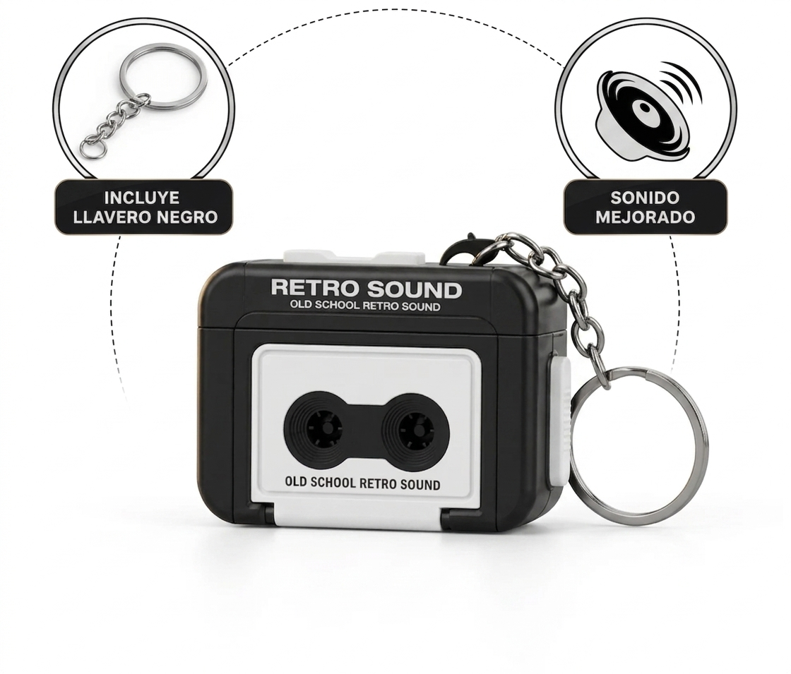 Grabadora Retro Cassette