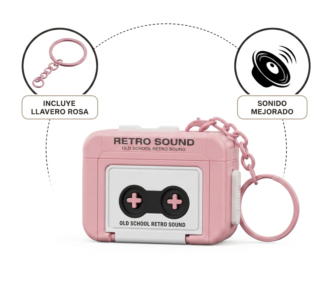 Grabadora Retro Cassette